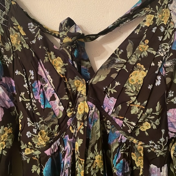 Free People XS NWT Floral Dress Pockets - Picture 3 of 10